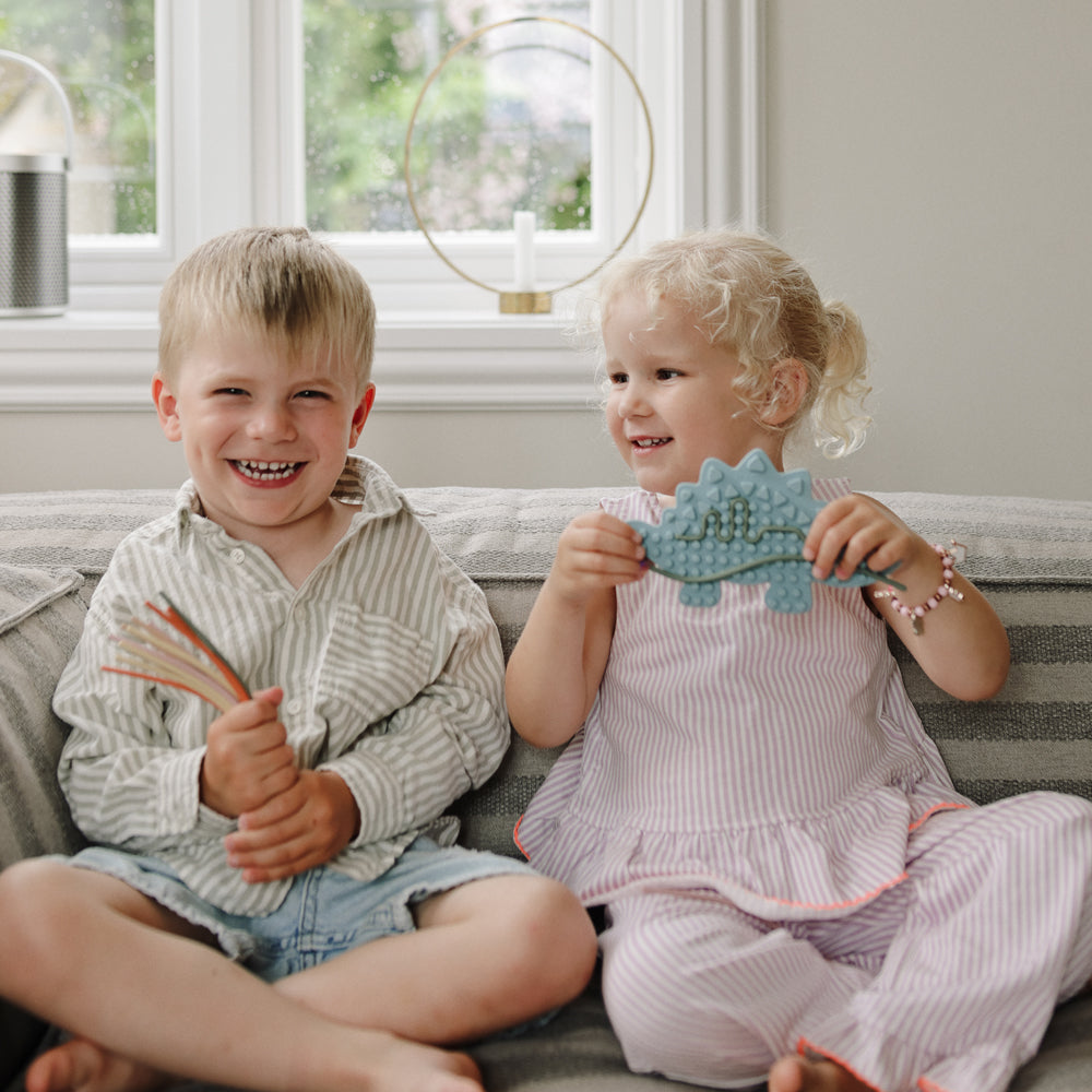 Mushie Silicone Sensory Toy