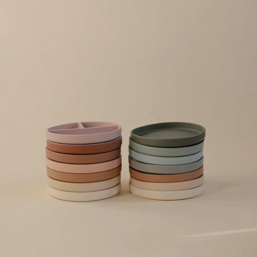 Mushie Classic Silicone Suction Plate
