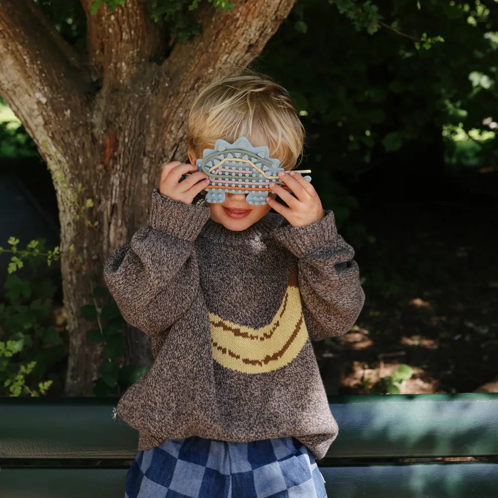 Mushie Silicone Sensory Toy
