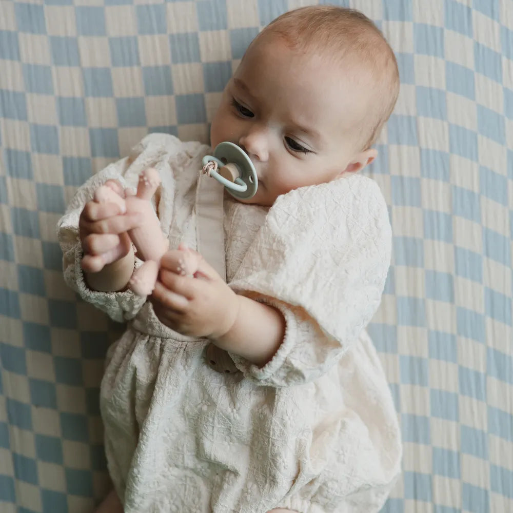 Mushie animal bite rings