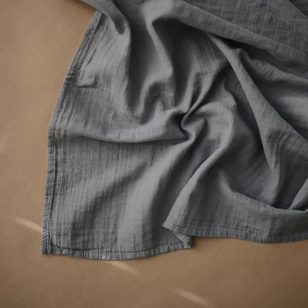 Mushie muslin cloth diapers - 3-pack