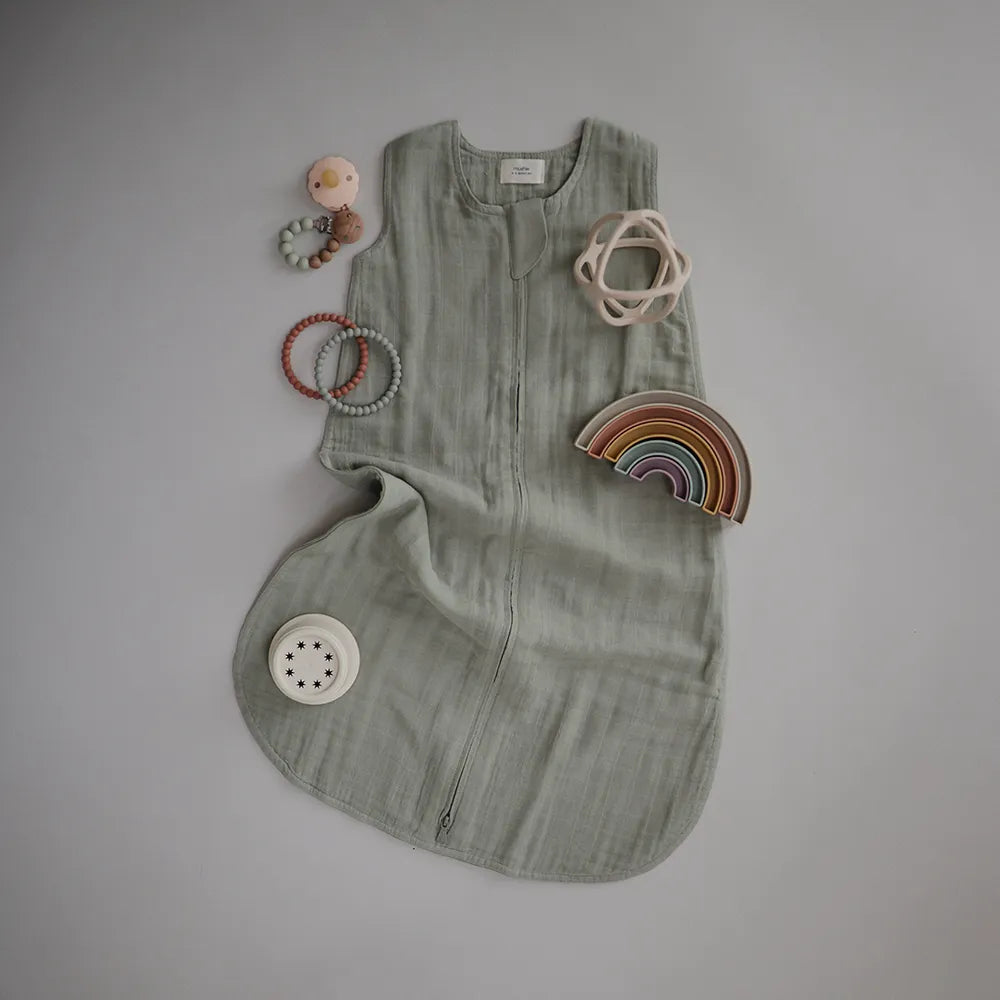 Mushie muslin sleeping bag