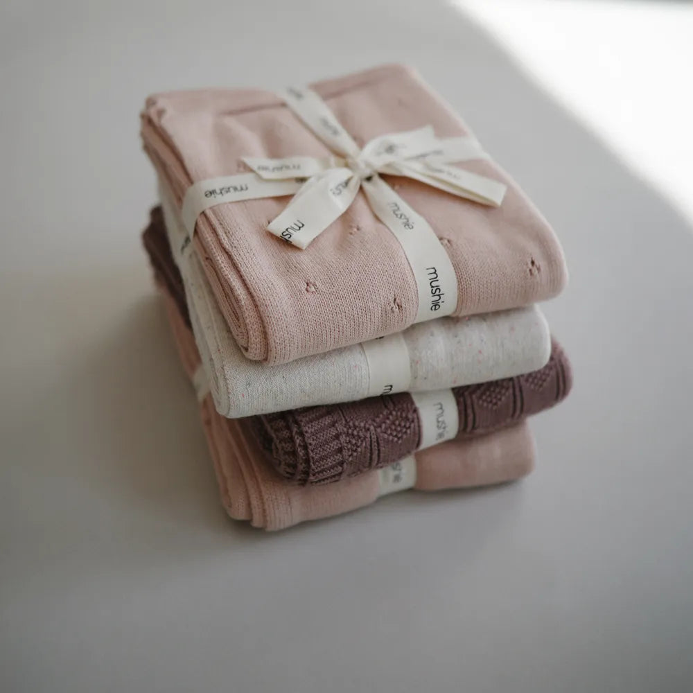 Mushie baby blanket - Confetti