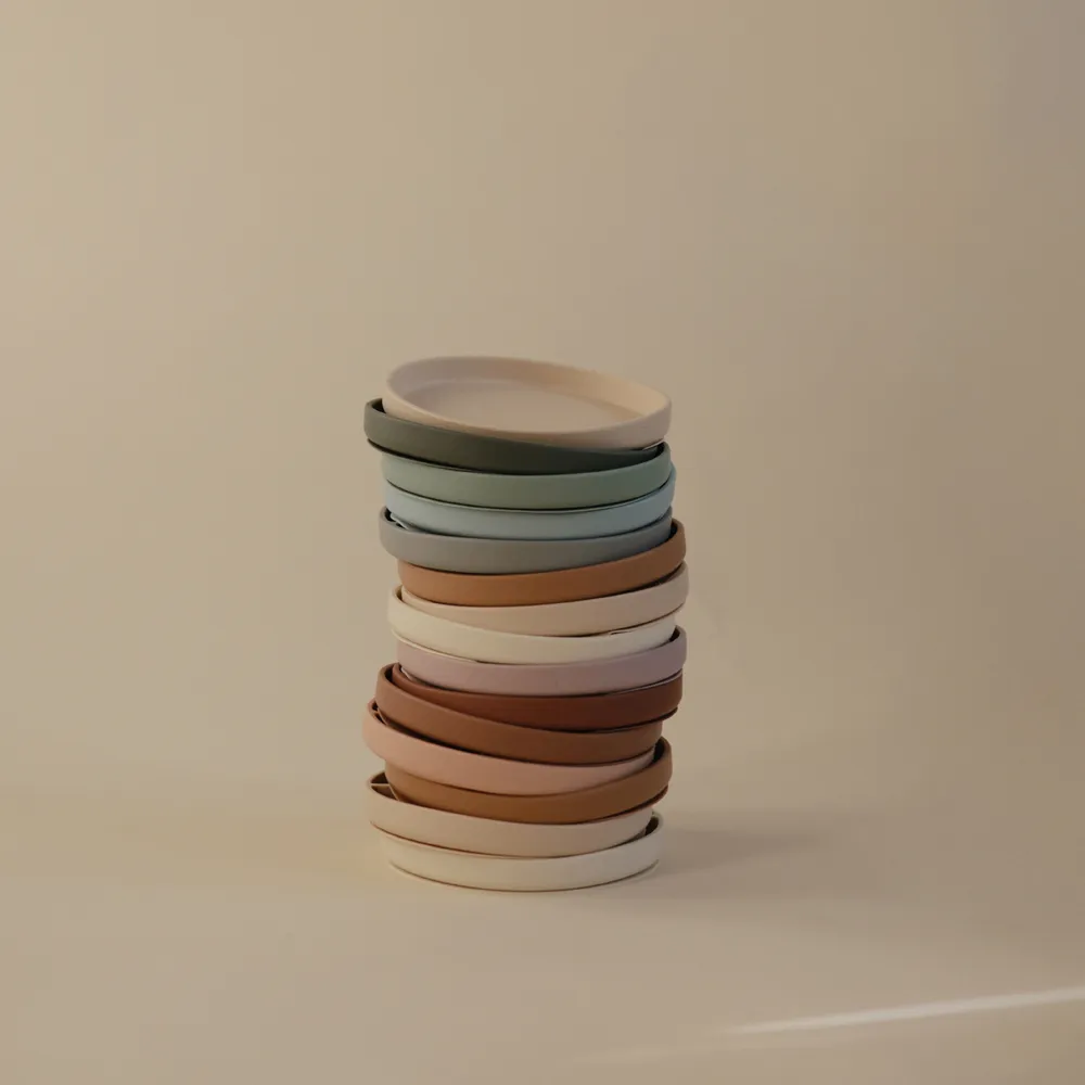 Mushie Classic Silicone Suction Plate