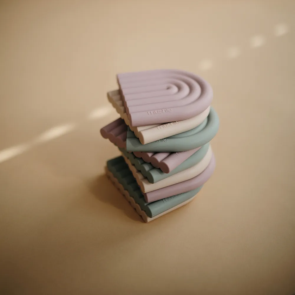 Mushie teether - Rainbow