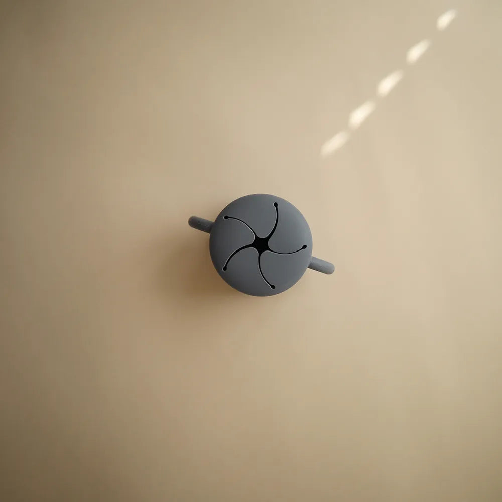 Mushie silicone snack cup