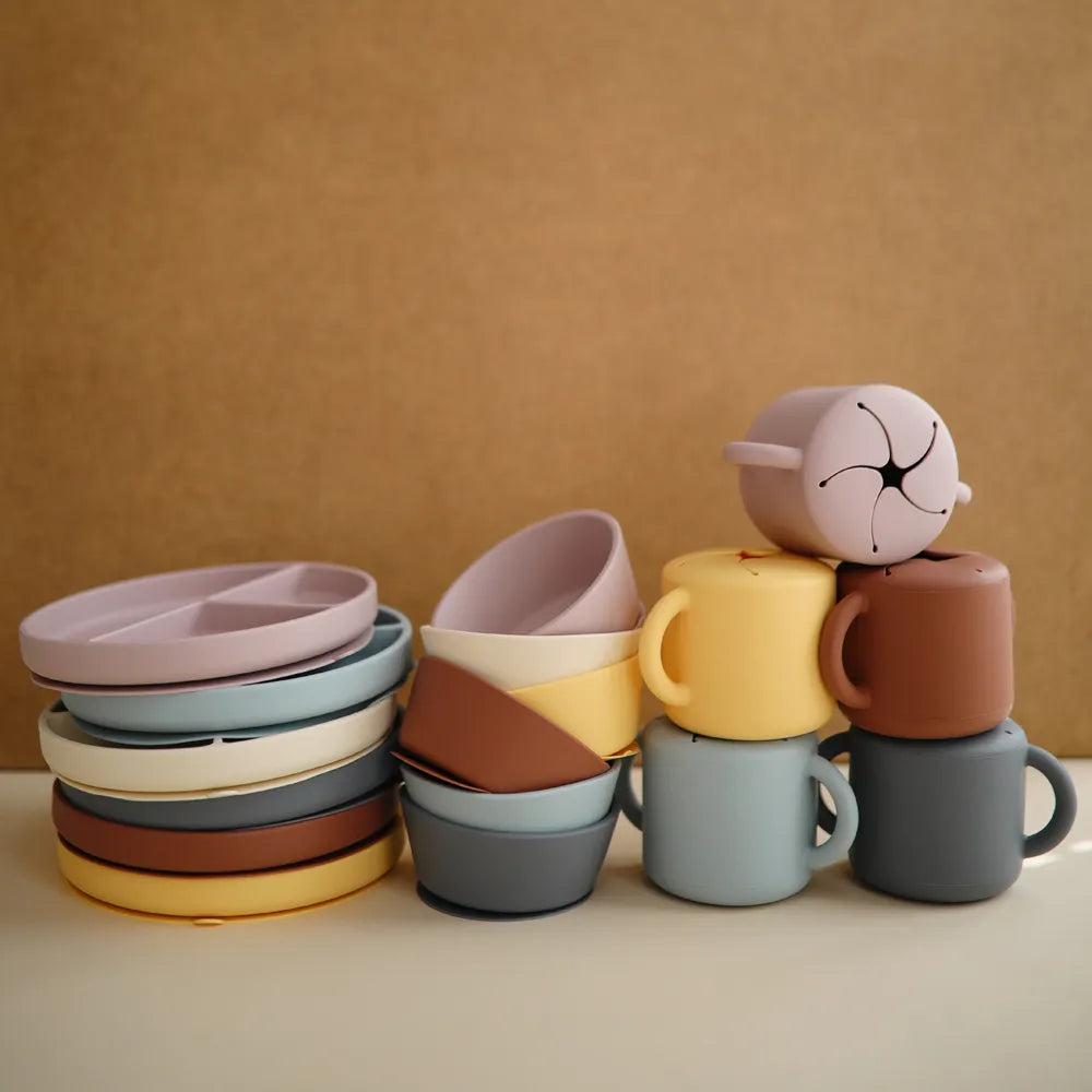 Mushie non-slip plate - 3-piece