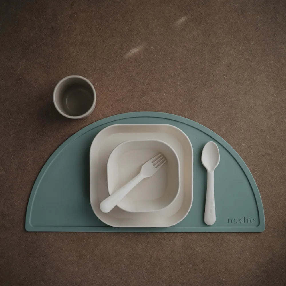 Mushie square dining set