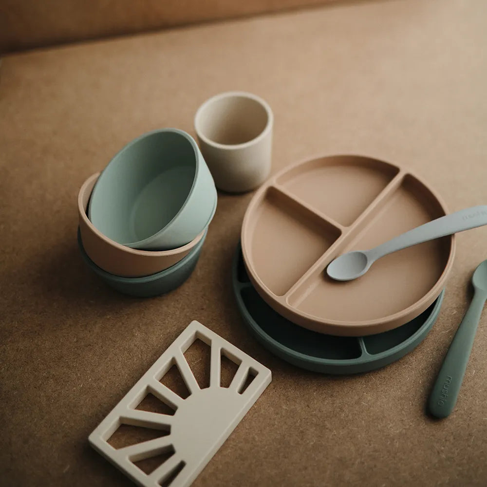 Mushie non-slip plate - 3-piece