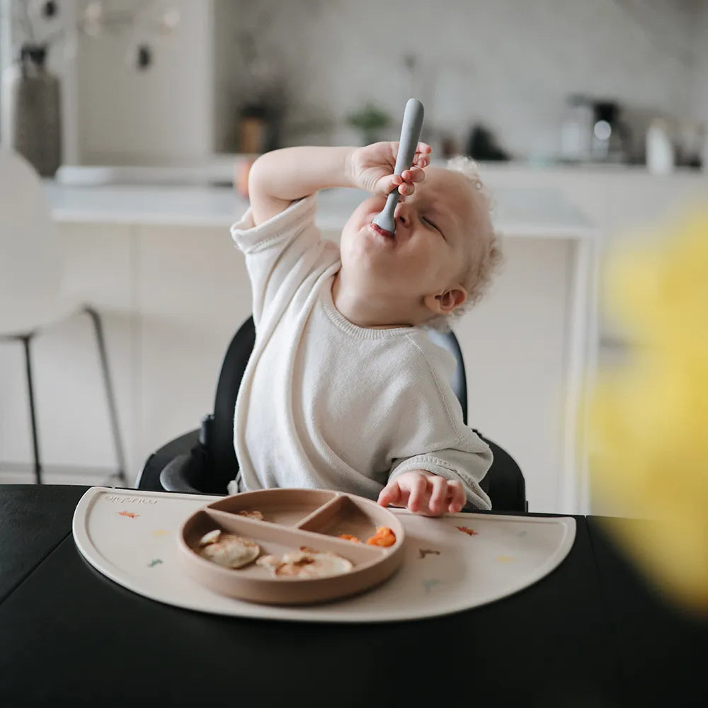 Mushie non-slip plate - 3-piece