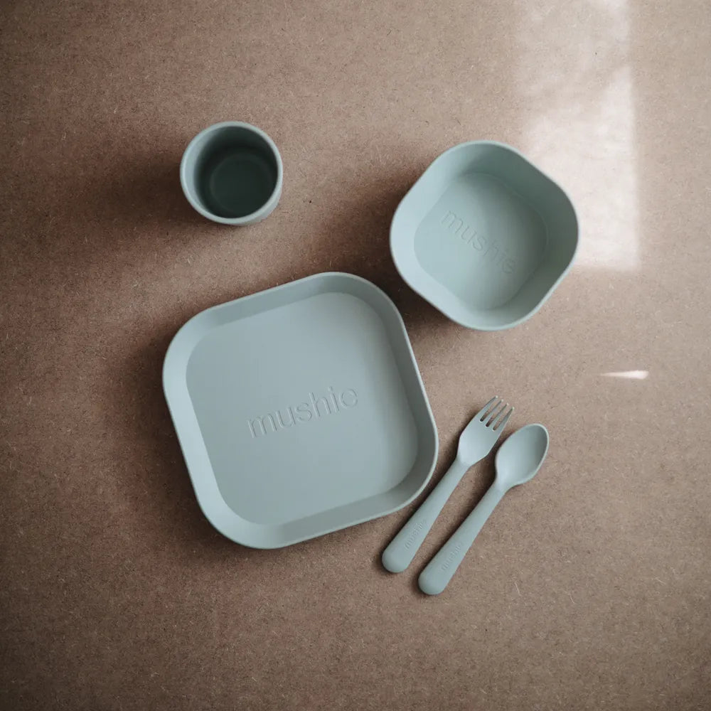 Mushie square dining set