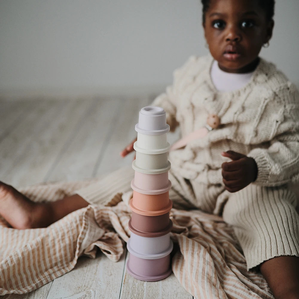 Mushie Stacking Cups