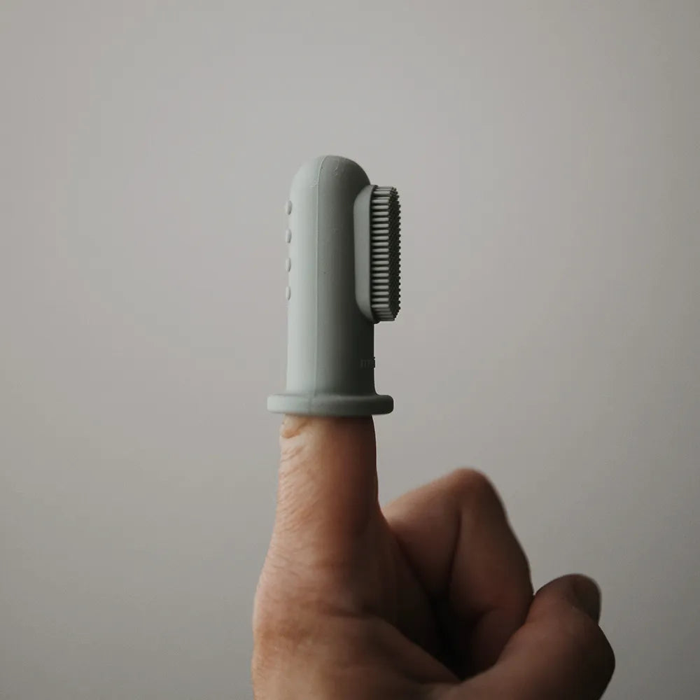 Mushie finger toothbrush - 2-pack