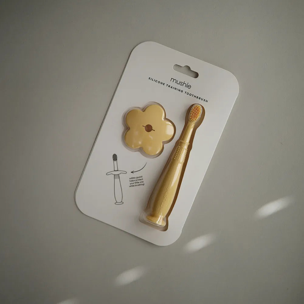 Mushie training toothbrush
