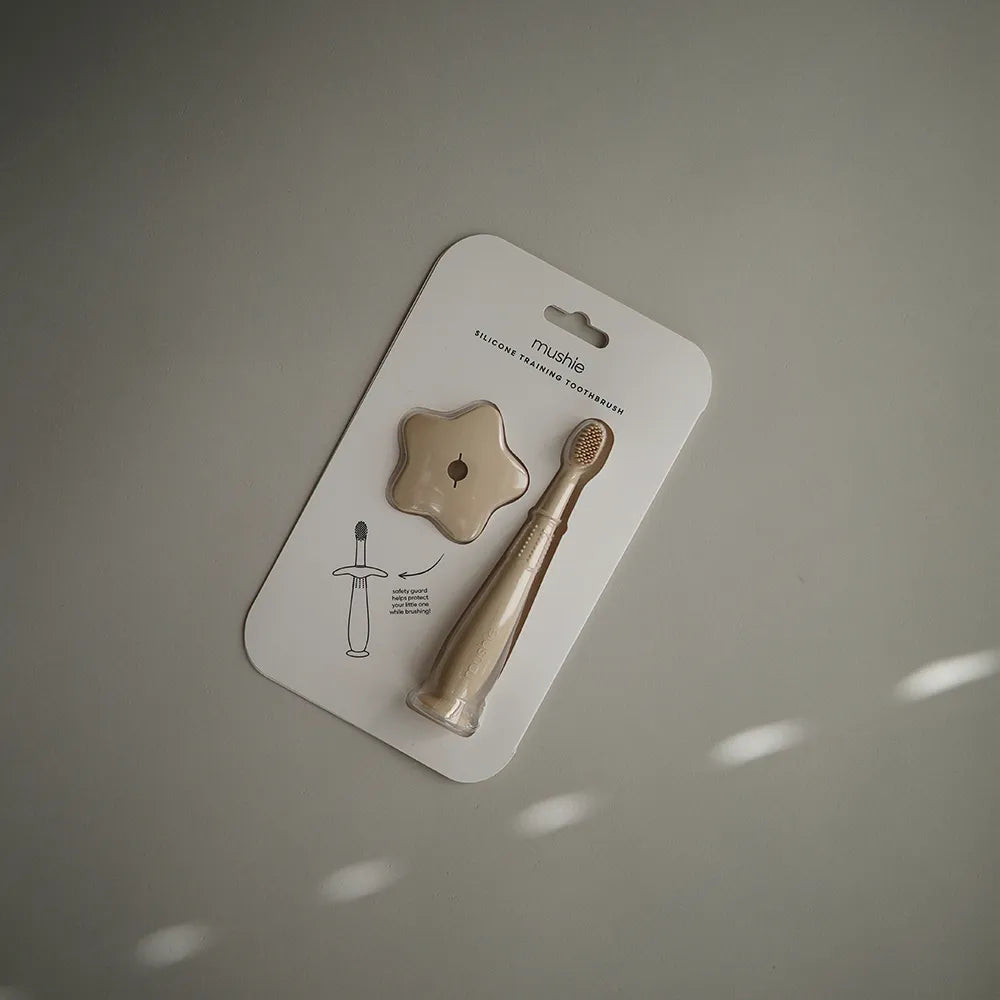 Mushie training toothbrush