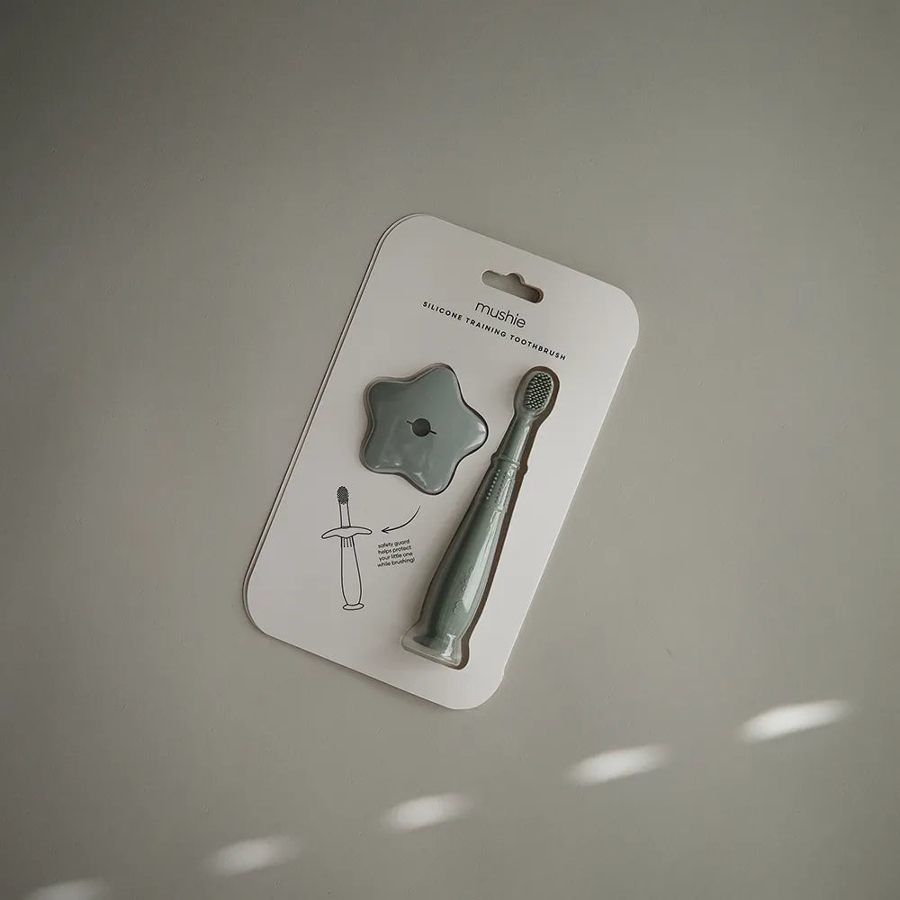 Mushie training toothbrush