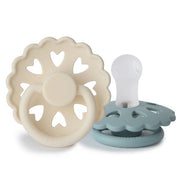 FRIGG Fairytale - Cream/Stone Blue - 2-pack