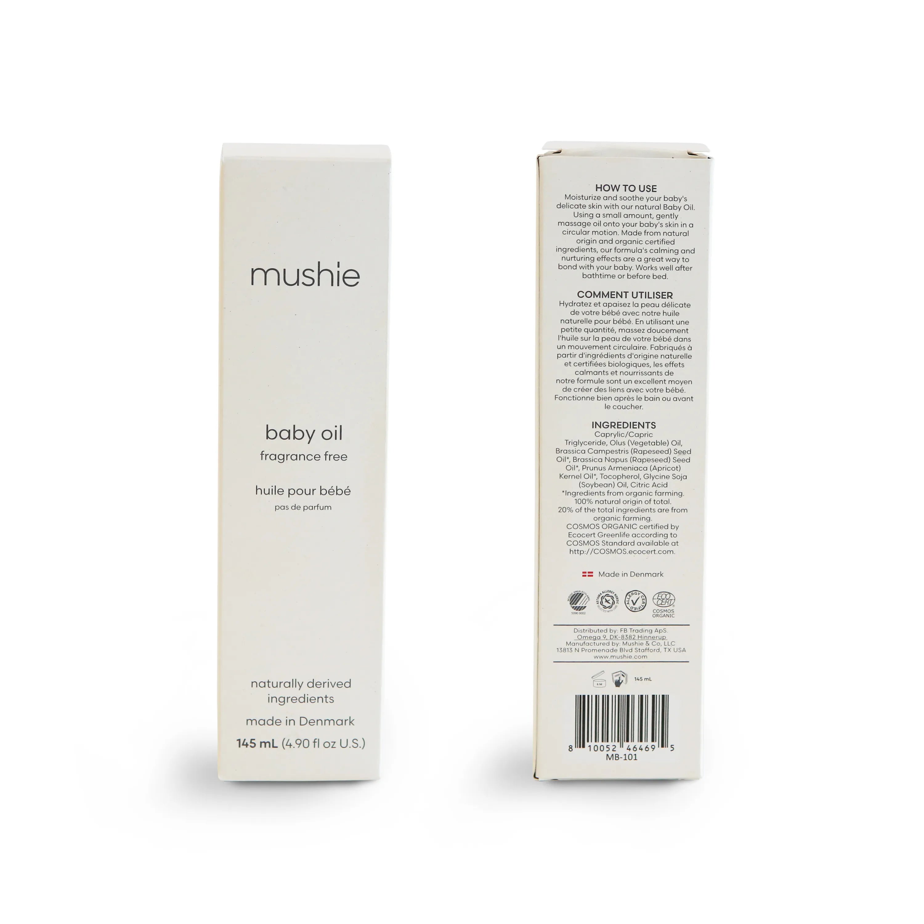 Mushie Baby Oil