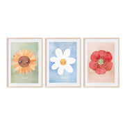 Mushie poster - Flowers - 3-pack