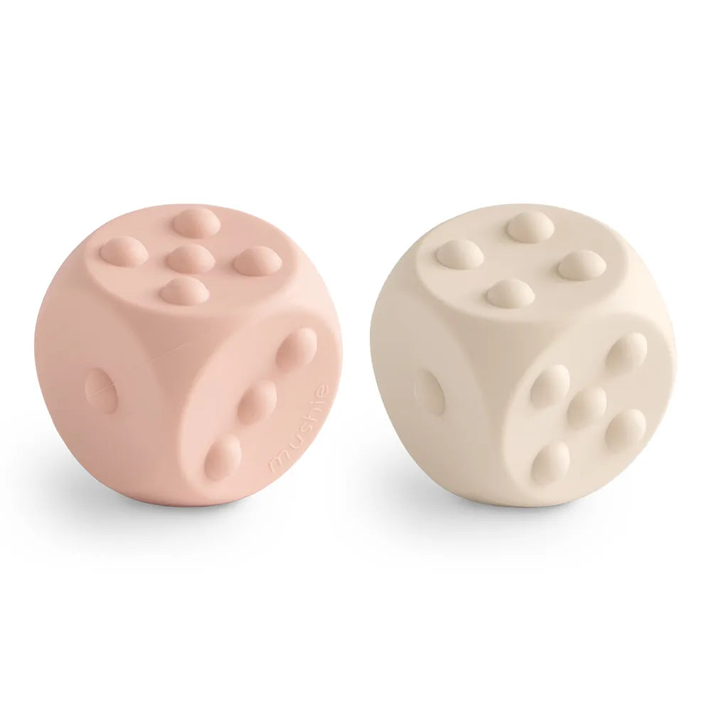 Mushie sensory toys - Dice, 2-pack