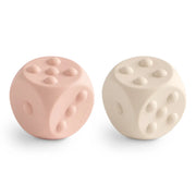 Mushie Sensory Toys - Dice, 2-pack