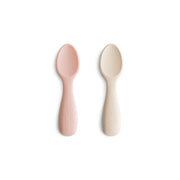Mushie beginner spoons 2-pack