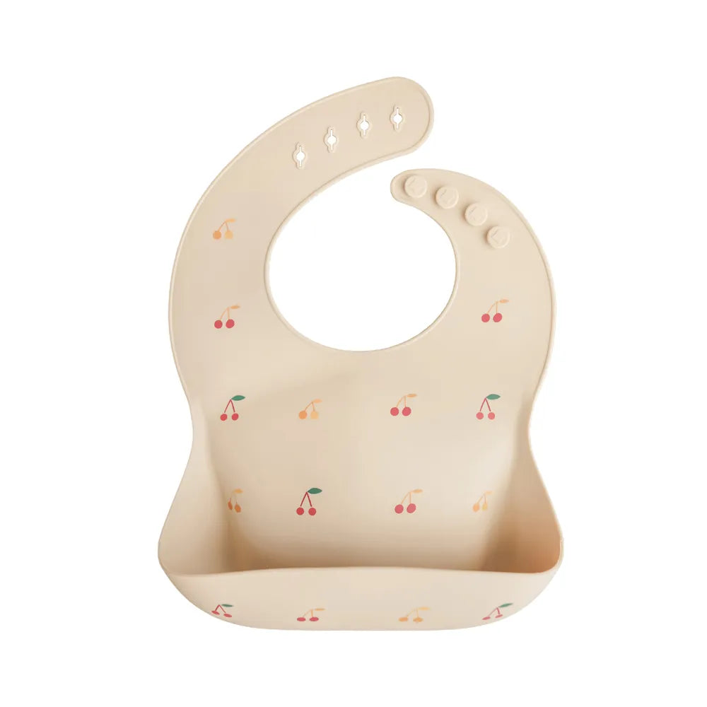 Mushie silicone bib