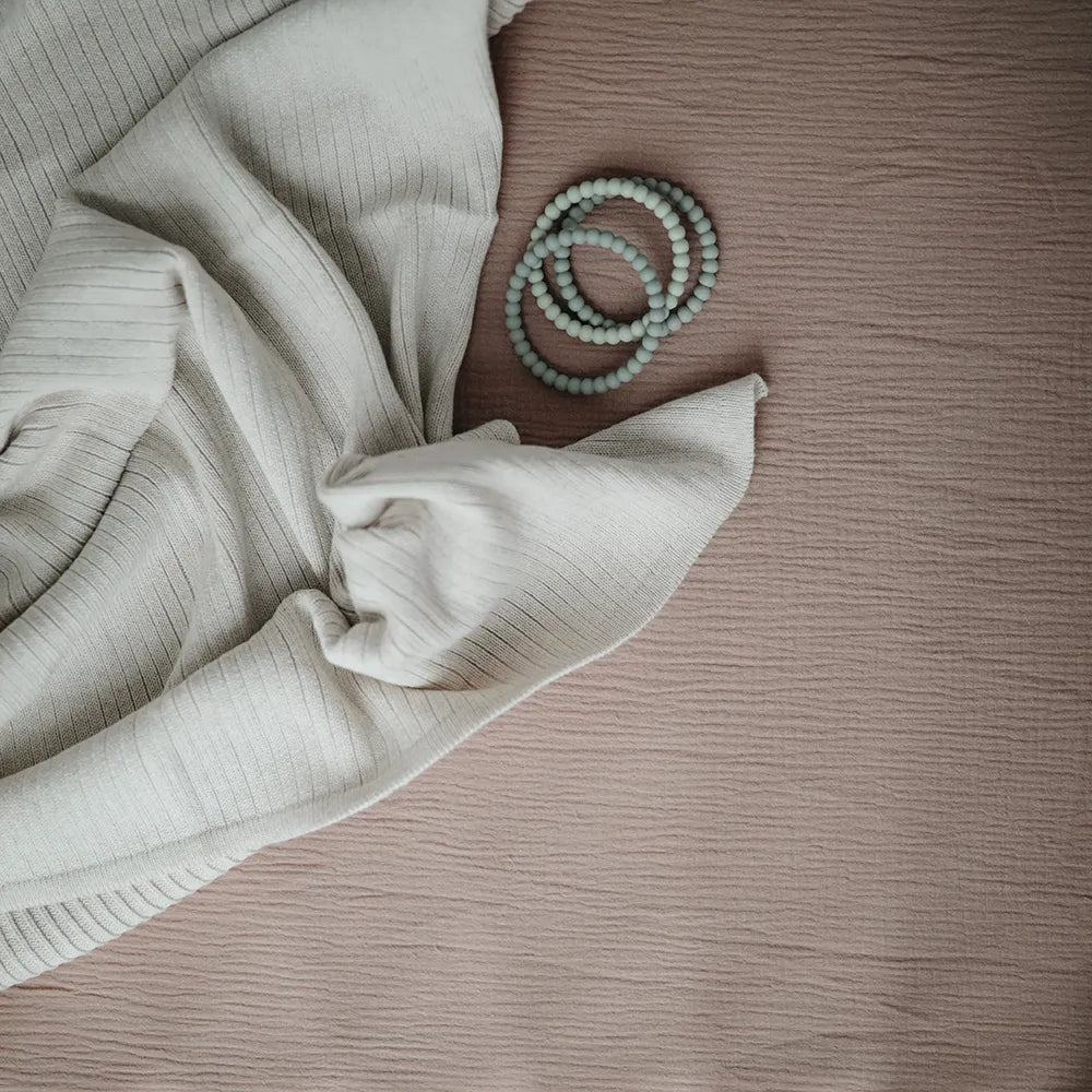 Mushie bite rings - Pearl bracelet - 3-pack