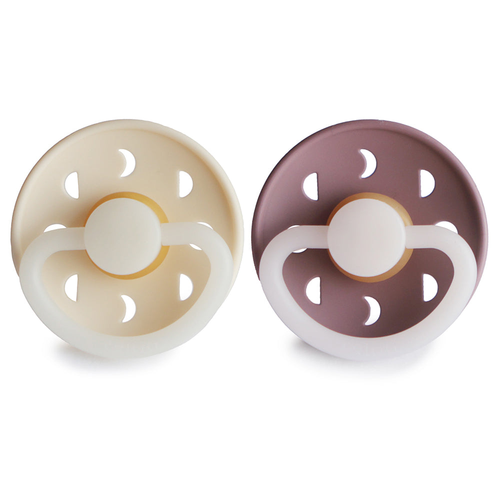 FRIGG Moon Phase Night - Cream/Twilight Mauve - 2-pack