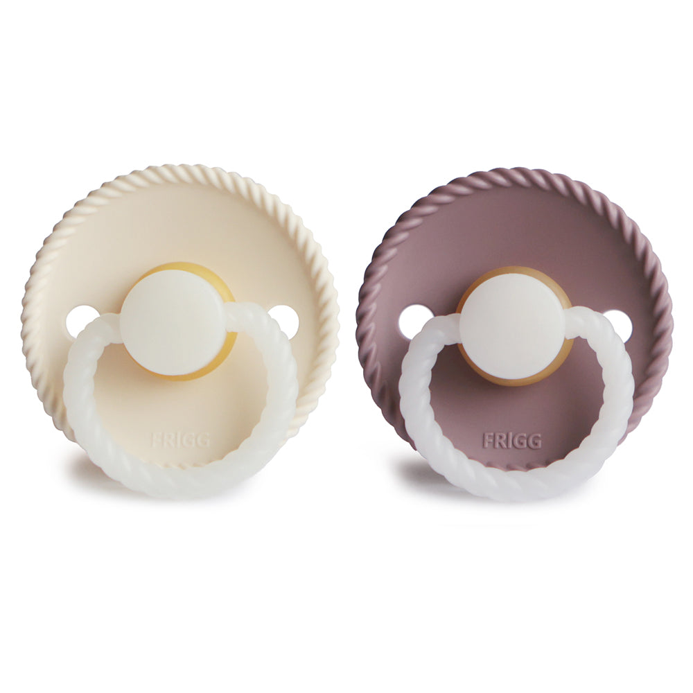 FRIGG Rope Night - Cream/Twilight Mauve - 2-pack