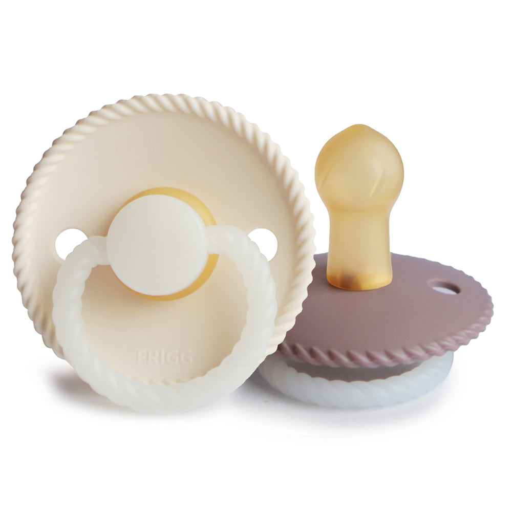FRIGG Rope Night - Cream/Twilight Mauve - 2-pack
