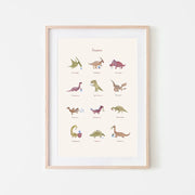 Mushie poster - Dinosaurs