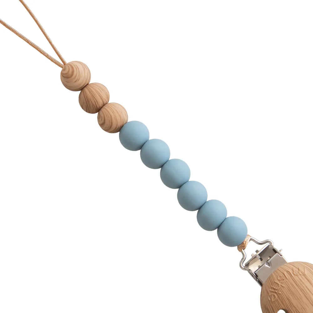 Mushie pacifier chain - Eva