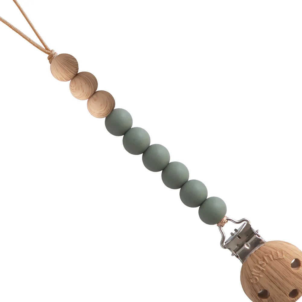Mushie pacifier chain - Eva
