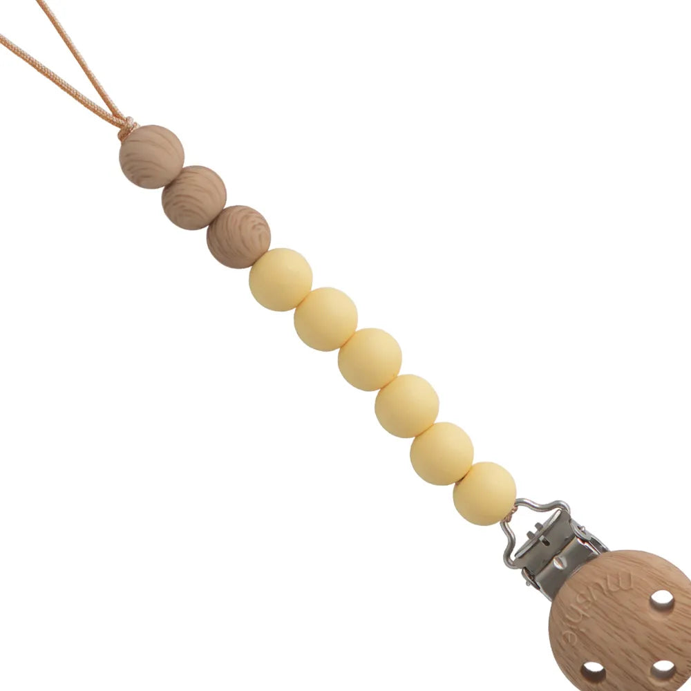 Mushie pacifier chain - Eva