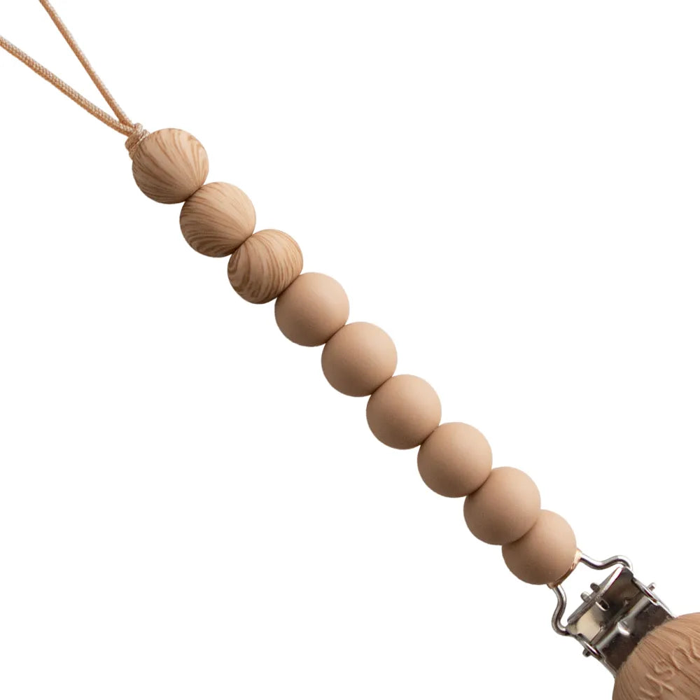 Mushie pacifier chain - Eva