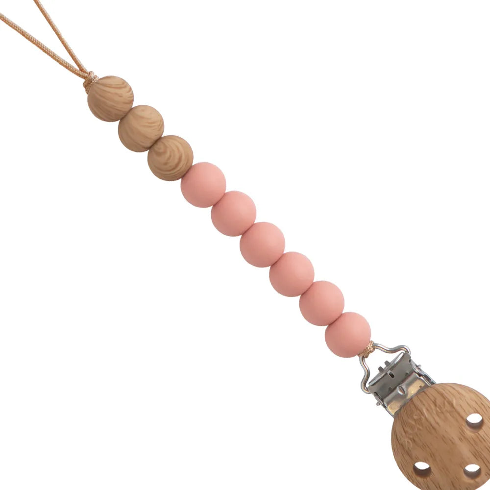Mushie pacifier chain - Eva