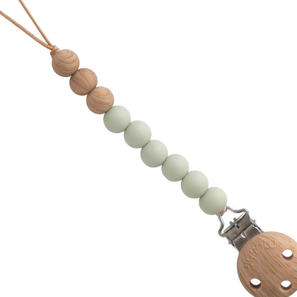 Mushie pacifier chain - Eva