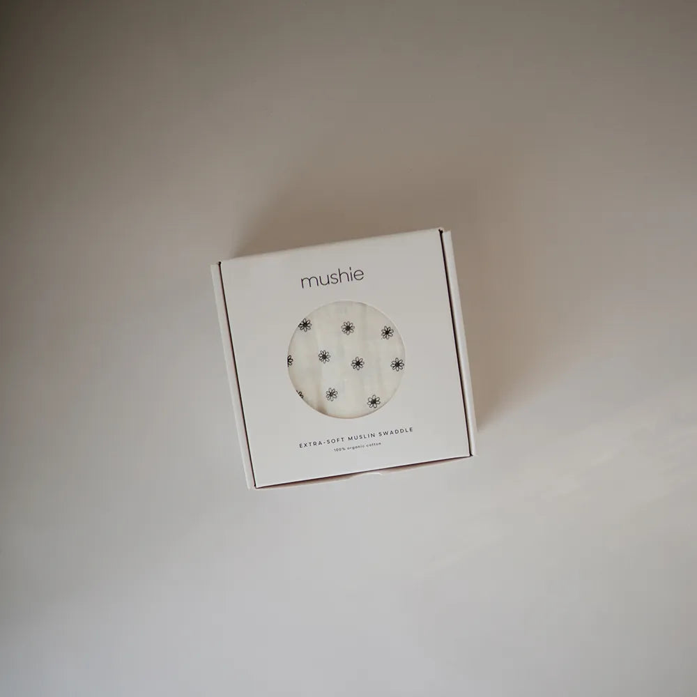 Mushie baby wrap
