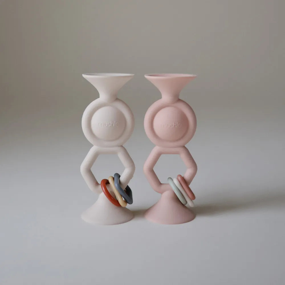 Mushie HexaPop sensory toys