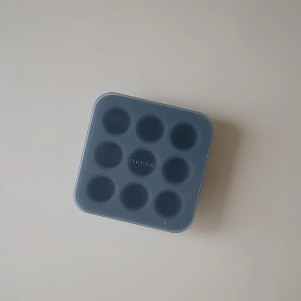 Mushie freezer tray for fruit juice