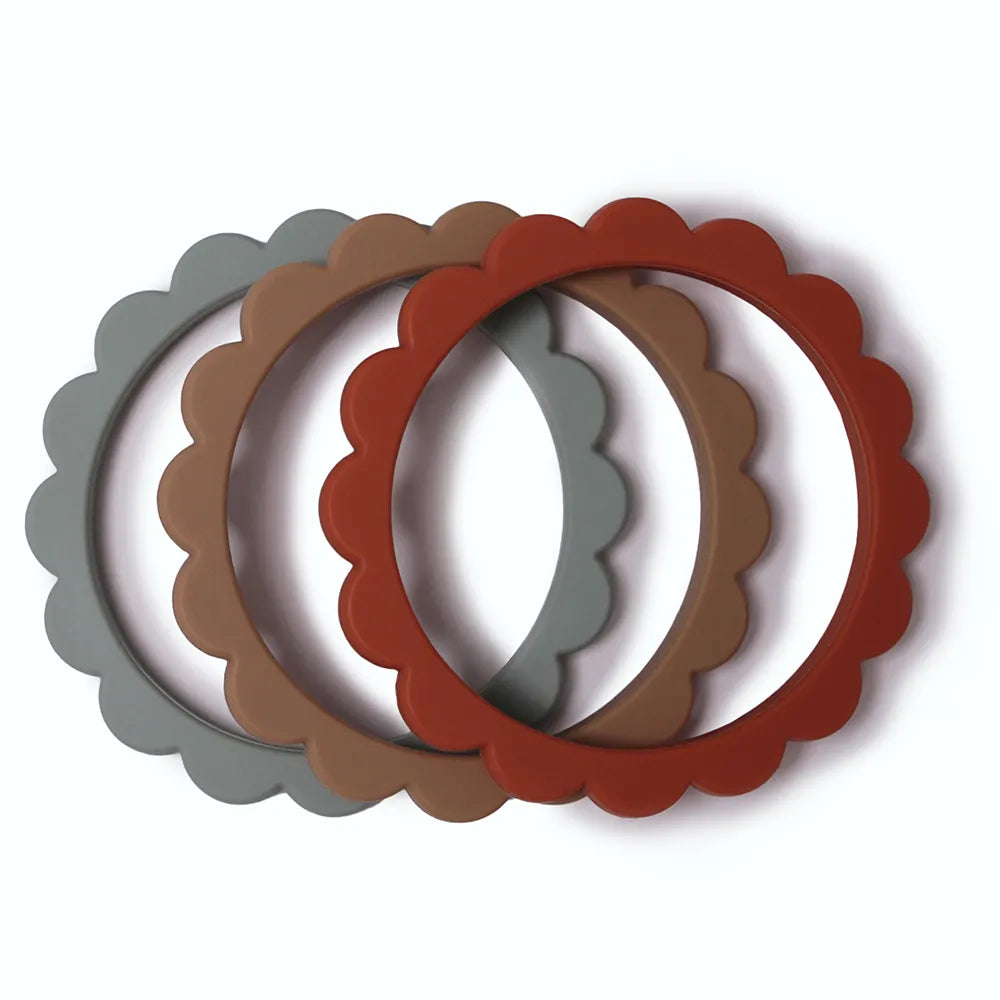 Mushie bite rings - Bracelet - 3-pack
