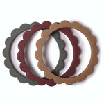 Mushie Teether - Bracelet - 3-pack