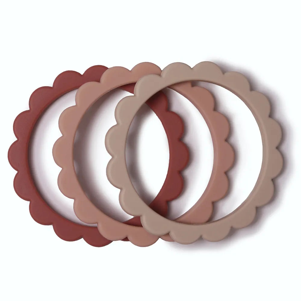 Mushie bite rings - Bracelet - 3-pack