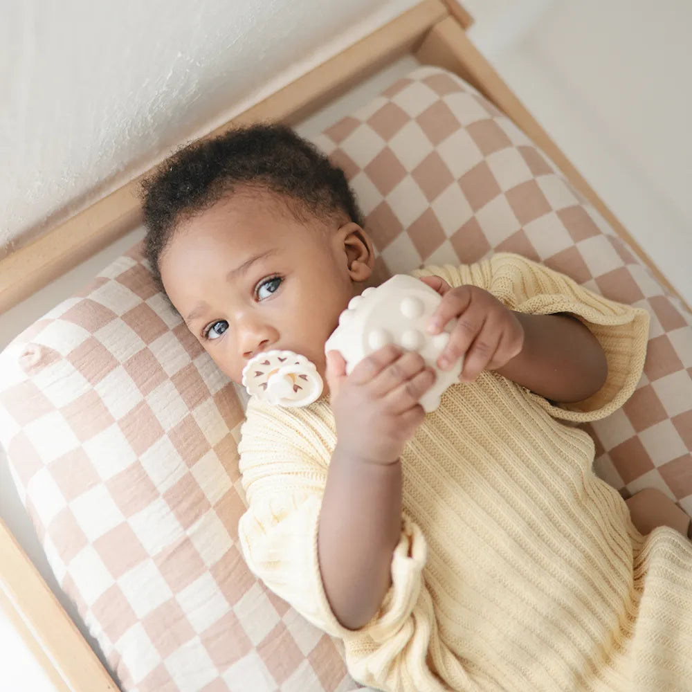 Mushie Sensory Toys - Dice, 2-pack