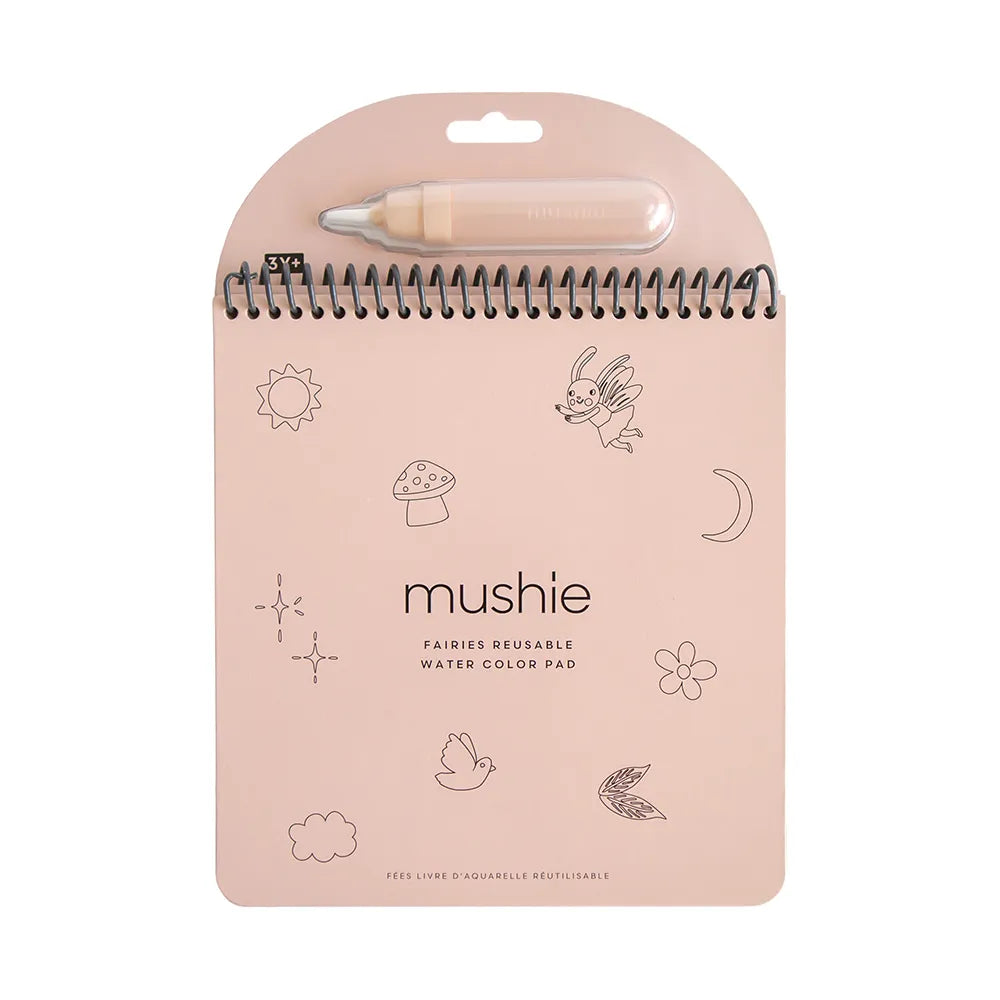 Mushie watercolor book