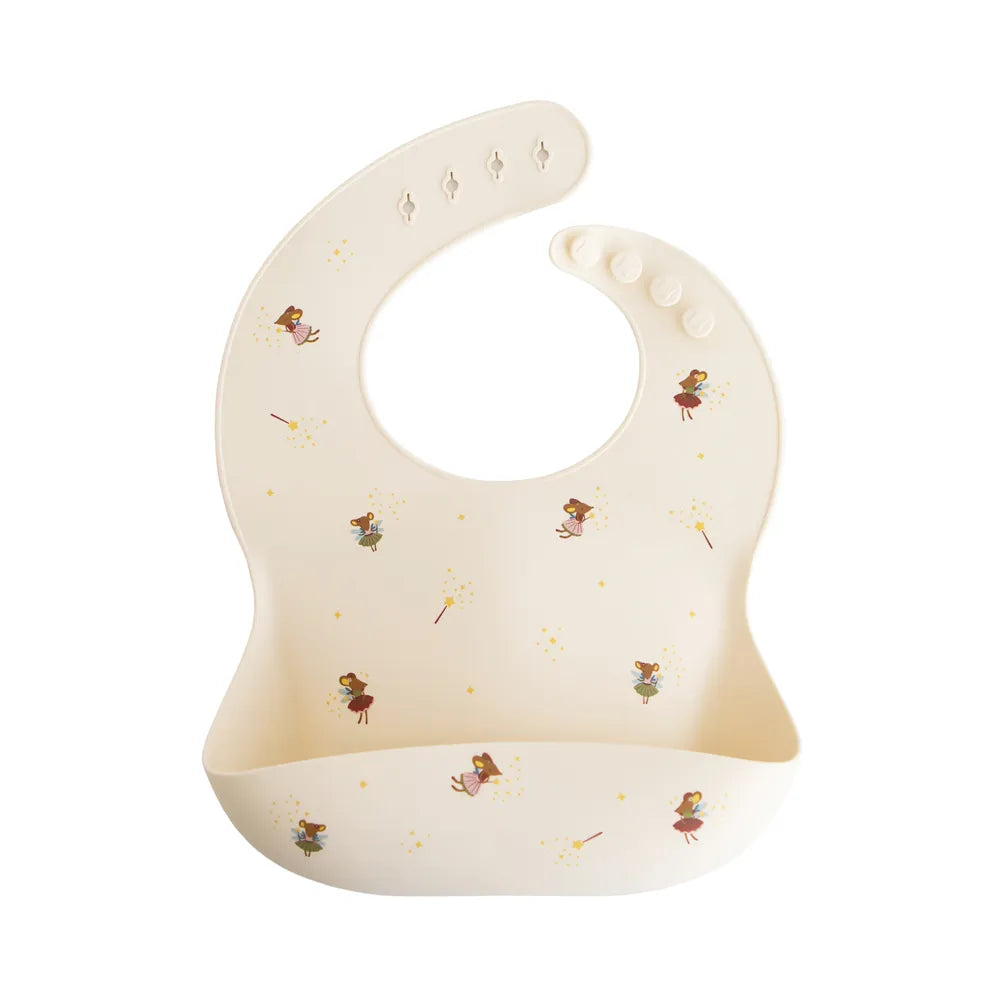Mushie silicone bib