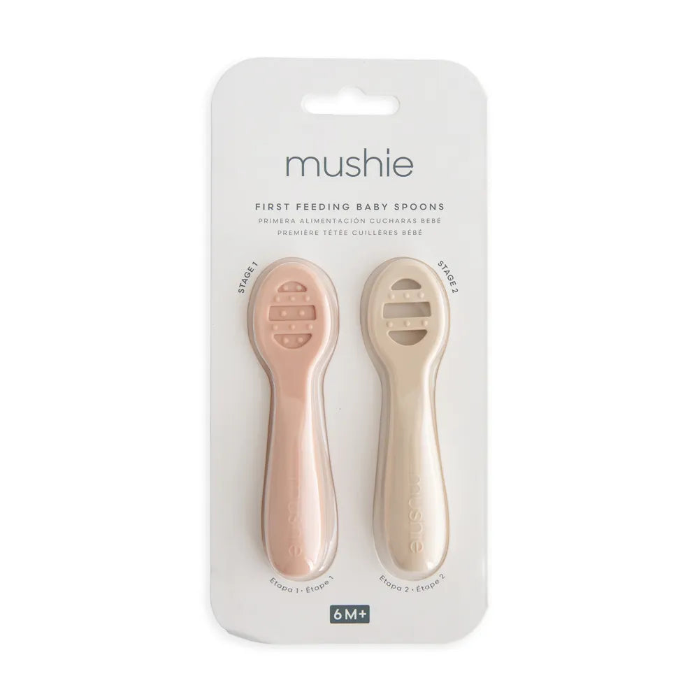Mushie baby's first spoons - 2-pack