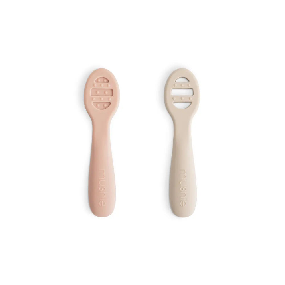 Mushie baby's first spoons - 2-pack