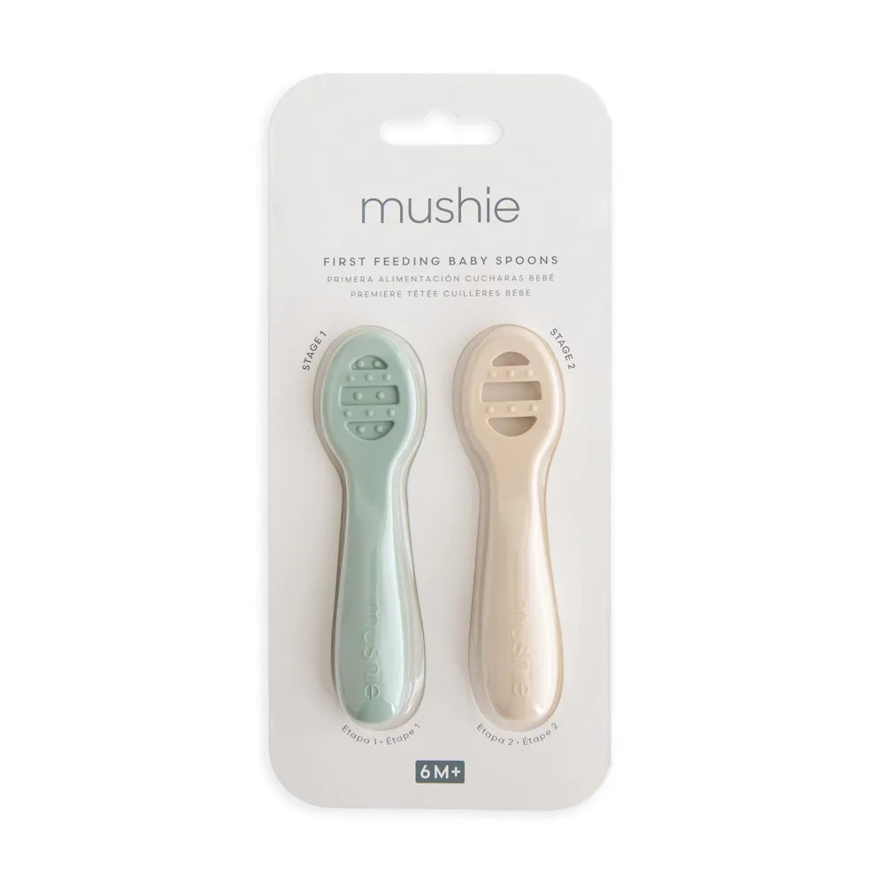 Mushie baby's first spoons - 2-pack